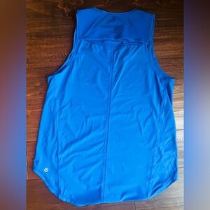 Lululemon Athletica Blue Sculpt Tank